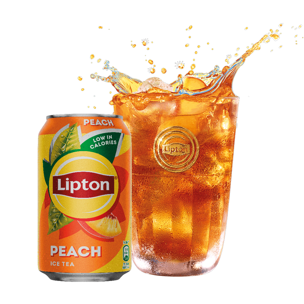 lipton ice tea peach glas royal unibrew