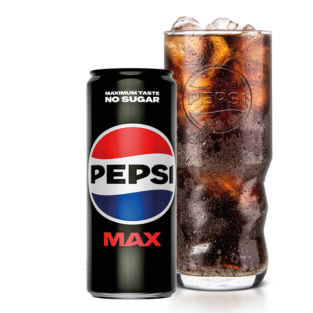 pepsi max cola glas royal unibrew